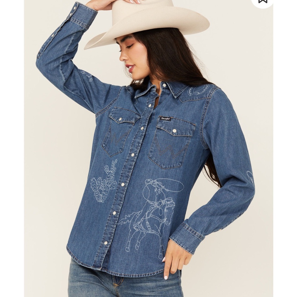 Wrangler denim shirt